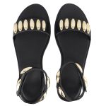Flat Rasteira Nina Preta