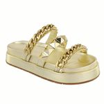 Flatform Fernanda Ouro Light
