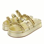 Flatform Fernanda Ouro Light