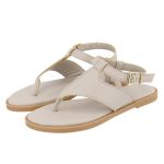 Flat Rasteira Mila Nude