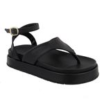 Sandália Flatform Bianca Preta