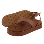 Sandália Flatform Bianca Caramelo
