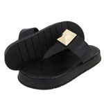 Sandália Flatform Barbara Preta