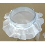 4 Tecido nylon voal p/ Vidro 3L + Elástico prendedor
