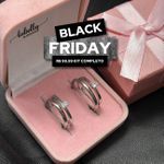 PAR DE ALIANÇAS GIRLS 2’MM ABAULADA - COM DOIS ANÉIS SOLITÁRIOS DE BRINDE