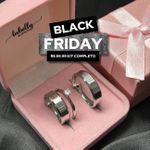 PAR DE ALIANÇAS AÇO INOXIDÁVEL 5’MM CHANFRADA POLIDA - COM ANEL SOLITÁRIO DE BRINDE 