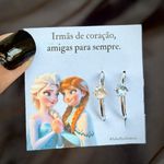 ANÉIS ELSA & ANNA FROZEN - KIT 2 UNIDADES 