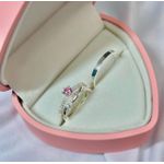 PAR DE ALIANÇAS DELUXE 2’MM - ROSA BEBÊ 
