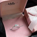 ANEL SOLITÁRIO LIBÉLULA - PRATA 925