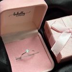 ANEL SOLITÁRIO IMPERATRIZ - PRATA 925