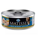 CARNE GATO MATISSE BACALHAU 85G WET MOUSSE