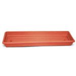 PRATO PLAST JARDINEIRA 50CM MARRON