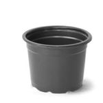 VASO PLASTICO PRETO N.1