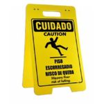 PLACA SINAL 30X50CM 244 PISO ESCORREGADIO