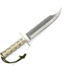 FACA RAMBO CROMADA