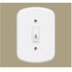 INTERRUPTOR FAME CAMPAINHA EMB COM PLACA 0601