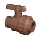 REGISTRO ESFERA SOLD PVC 50MM C/ UNIAO