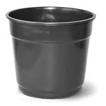 VASO PLASTICO PRETO N.4