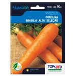 HORTALICA SEMENTE BLUELINE CENOURA BRASILIA ALTA SELECAO 10G