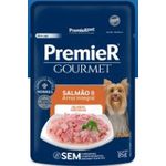 CARNE CAO PREMIER 85G AD SALMAO PEQ PORTE