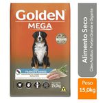 RACAO CAO GOLDEN 15KG MEGA ADULTO