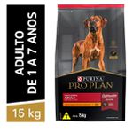 RACAO CAO PROPLAN 15KG AD PORTE GRANDE