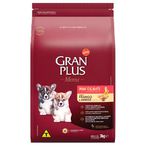 RACAO CAO GRAN PLUS 3 KG FILHOTE FRANGO MINI