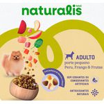 RACAO CAO NATURALIS 2,5KG AD RP FGO FRUTAS PERU 