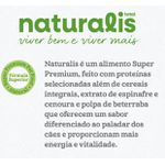 RACAO CAO NATURALIS 2,5KG AD RP FGO FRUTAS PERU 