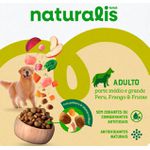 RACAO CAO NATURALIS 12KG AD FGO FRUTAS PERU 