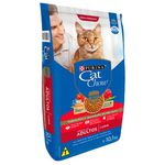 RACAO GATO CAT CHOW ADULTO CARNE 10 KG