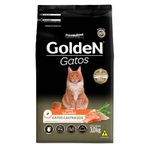 RACAO GATO GOLD ADULT CAST SALMAO 3 KG