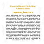RACAO GATO FORMULA NAT 1 KG FILHOTE FRESH MEAT
