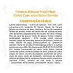 RACAO GATO FORMULA NAT 1 KG SALMÃO CAST FRESH MEAT