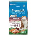 RACAO GATO PREMIER SEL NATURAL AD 1.5 KG 