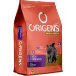 RACAO GATO ORIGENS 3KG AD SALMAO CASTRADO