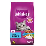 RACAO GATO WHISKAS PEIXE 10 KG