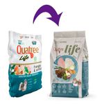 RACAO CAO QUATREE 10KG LIFE AD R PEQ FRANGO