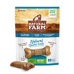 SNACK DENTAL TREATS MINI 85G NATURAL FARM