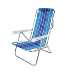 CADEIRA ALUMINIO RECLINAVEL 8P BEL 25100