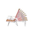 CADEIRA ALUMINIO RECLINAVEL 8P BEL 25100