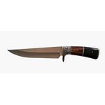 FACA INOX CB MADEIRA C DETALHES E BAINHA 1242