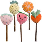 BRINQ GATO PELUCIA FRUTAS NOVA PET