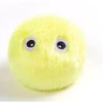 BRINQ GATO PELUCIA GRILO INTERATIVA SONORA AMARELO