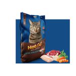 RACAO GATO HOT CAT 10 KG MIX AD