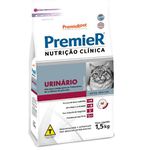 RACAO GATO PREMIER CLIN URINARIO 1,5KG