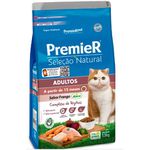 RACAO GATO PREMIER SEL NATURAL AD 1.5 KG 