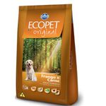RACAO CAO ECOPET 15KG AD ORIGINAL FRANGO/CARNE