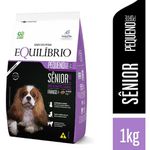 RACAO CAO EQUILIBRIO 1KG AD RP SENIOR FRANGO