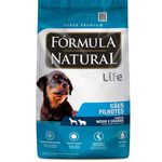 RACAO CAO FORMULA NAT 15 KG FILHOTE R. MED/GR